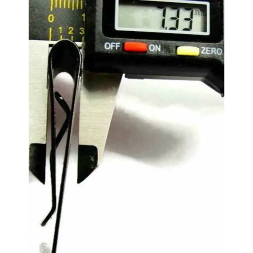 Money Clip Classic Black Wallet Cash ID Credit Card Holder